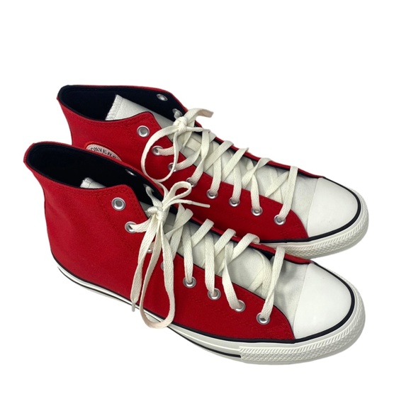 Converse Chuck Taylor Canvas High Top For Men Shoes Red White Sneaker A06008F - Picture 3 of 10